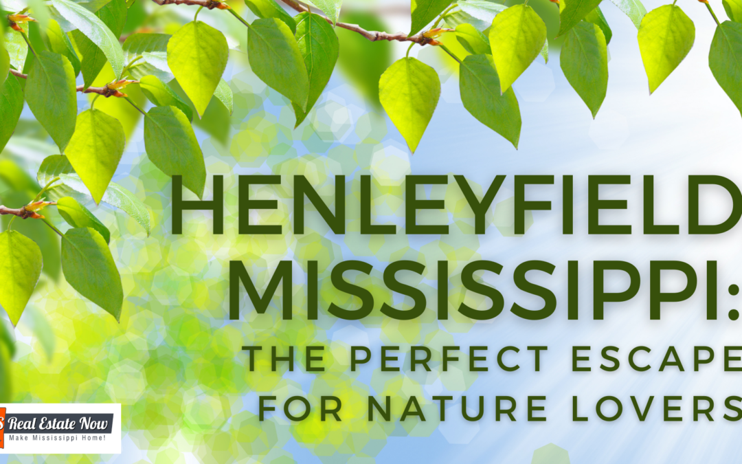Henleyfield, Mississippi: The Perfect Escape for Nature Lovers