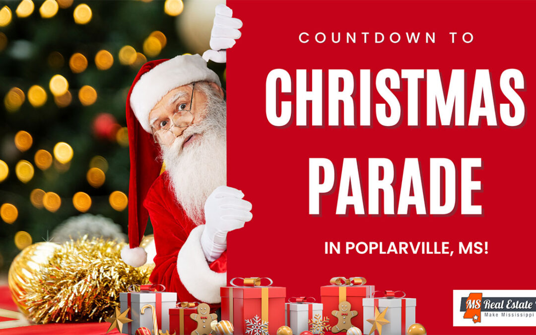 Countdown to Christmas Parade in Poplarville, MS!