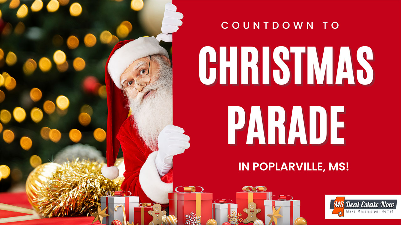 Countdown to Christmas Parade in Poplarville, MS!